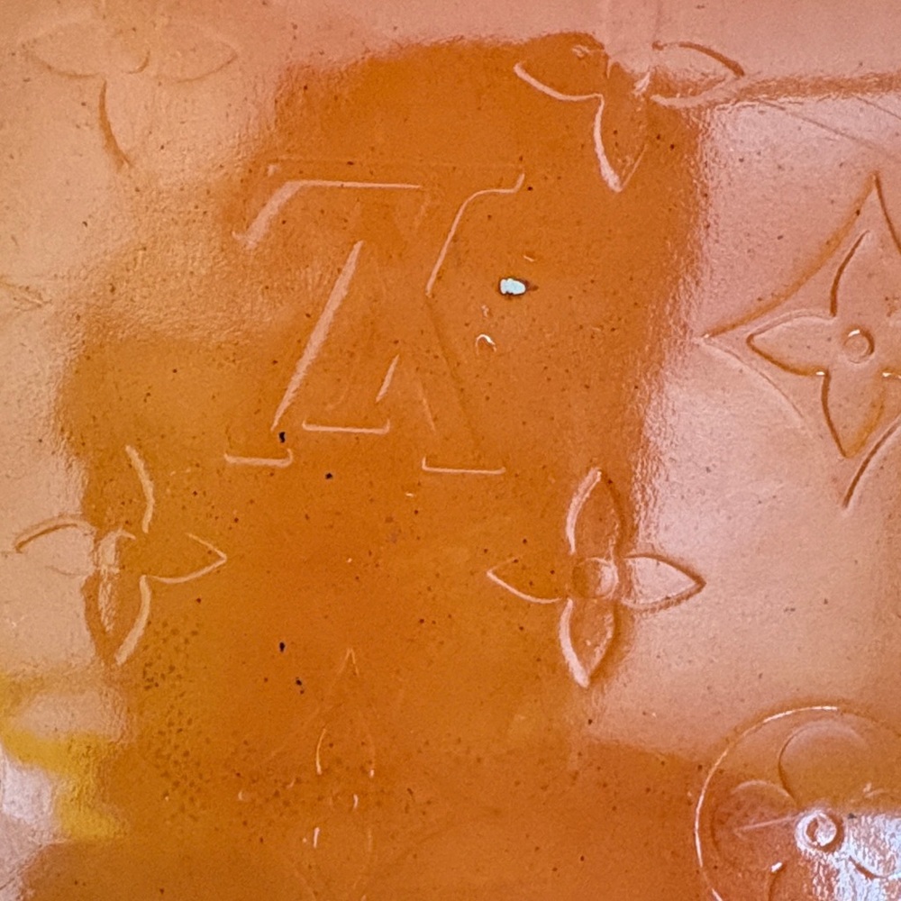 Louis Vuitton Shiny Orange Monogram Wallet - Picture 8 of 16